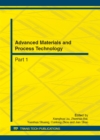 Image for Advanced Materials and Process Technology