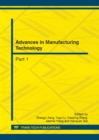 Image for Advances in Manufacturing Technology