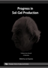 Image for Progress in Sol-Gel Production