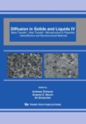 Image for Diffusion in Solids and Liquids IV