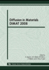 Image for Diffusion in Materials - DIMAT2008