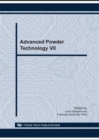Image for Advanced Powder Technology VII