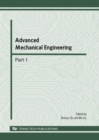Image for Advanced mechanical engineering: selected, peer reviewed papers from the 2010 international conference on advanced mechanical engineering (AME 2010), held on September 4-5, 2010 in Luoyang, China