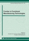 Image for Frontier in Functional Manufacturing Technologies