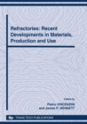 Image for Refractories: recent developments in materials, production and use : 12th International Ceramics Congress, part I : v. 70