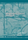 Image for DESIGN AGAINST FRACTURE AND FAILURE