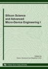 Image for Silicon Science and Advanced Micro-Device Engineering I