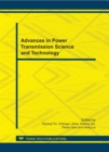 Image for Advances in Power Transmission Science and Technology