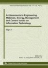 Image for Engineering Materials, Energy, Management and Control