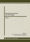 Image for Manufacturing Science and Technology, AEMT2011