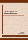 Image for Liquid Crystals and Related Materials II