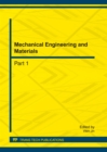 Image for Mechanical Engineering and Materials