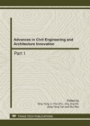 Image for Advances in Civil Engineering and Architecture Innovation