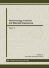Image for Biotechnology, Chemical and Materials Engineering