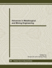 Image for Advances in Metallurgical and Mining Engineering