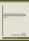 Image for Advanced Manufacturing Technology, ICMSE 2012