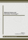 Image for Materials Science and Information Technology II