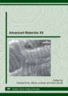 Image for Advanced Materials XII