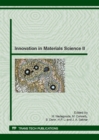 Image for Innovation in Materials Science II