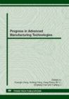 Image for Progress in Advanced Manufacturing Technologies
