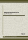 Image for Advanced Materials Design and Mechanics