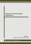 Image for Advances in Environmental Engineering