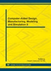 Image for Computer-Aided Design, Manufacturing, Modeling and Simulation II