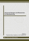 Image for Advanced Designs and  Researches for Manufacturing