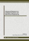 Image for Advanced Research on Intelligent Systems and Mechanical Engineering