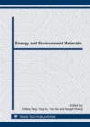 Image for Energy and Environment Materials