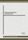 Image for Engineering Materials and Application