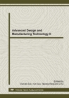 Image for Advanced Design and Manufacturing Technology II