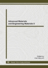 Image for Advanced Materials and Engineering Materials II