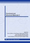 Image for Functional and Structural Materials II