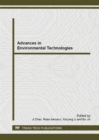 Image for Advances in Environmental Technologies