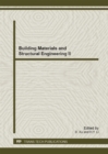 Image for Building Materials and Structural Engineering II