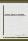 Image for Advanced Engineering Materials III