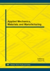 Image for Applied Mechanics, Materials and Manufacturing