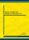 Image for Advanced Materials Design and Mechanics II