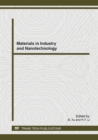 Image for Materials in Industry and Nanotechnology