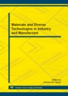 Image for Materials and Diverse Technologies in Industry and Manufacture