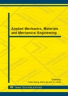 Image for Applied Mechanics, Materials and Mechanical Engineering