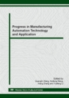 Image for Progress in Manufacturing Automation Technology and Application