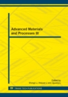 Image for Advanced Materials and Processes III