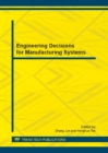 Image for Engineering Decisions for Manufacturing Systems