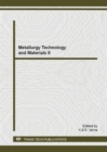 Image for Metallurgy Technology and Materials II