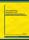 Image for Civil Engineering, Architecture and Sustainable Infrastructure II