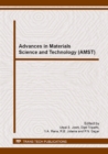 Image for Advances in Materials Science and Technology (AMST)