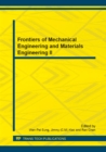 Image for Frontiers of Mechanical Engineering and Materials Engineering II