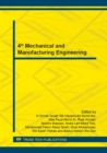 Image for 4th Mechanical and Manufacturing Engineering